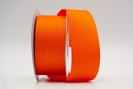 Narancssárga Fret Pattern Grosgrain Ribbon_K1747-A20